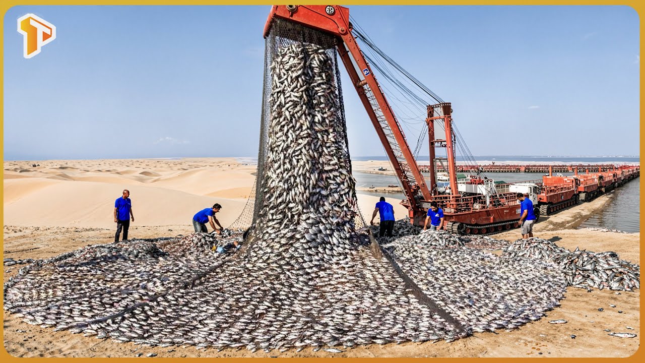 Millions of Fish Left In China’s Harshest Desert — The 1 Year Results Are Incredible