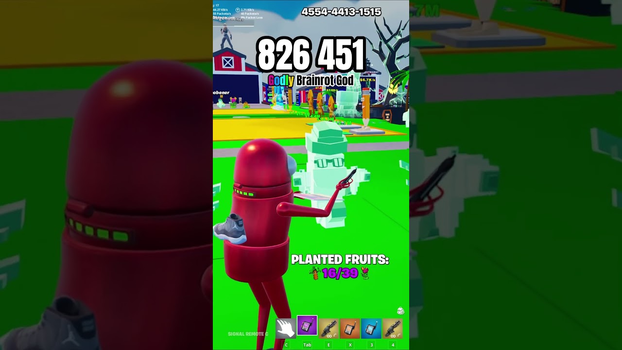 Use these codes for Fruits vs. Brainrots before they are deactivated! #brainrot #codes