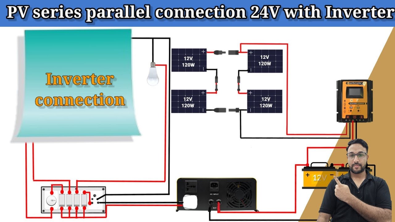 24v solar system wiring diagram