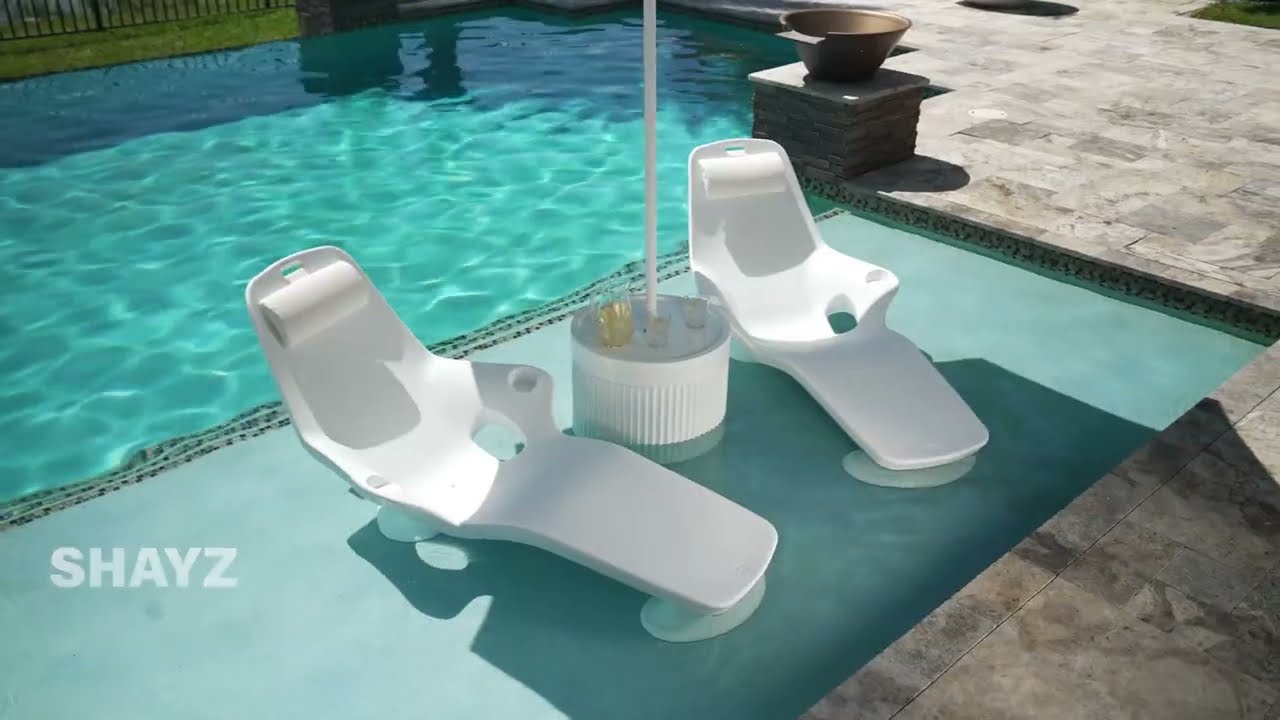 Tenjam Shayz In-Pool Lounger - short overview video