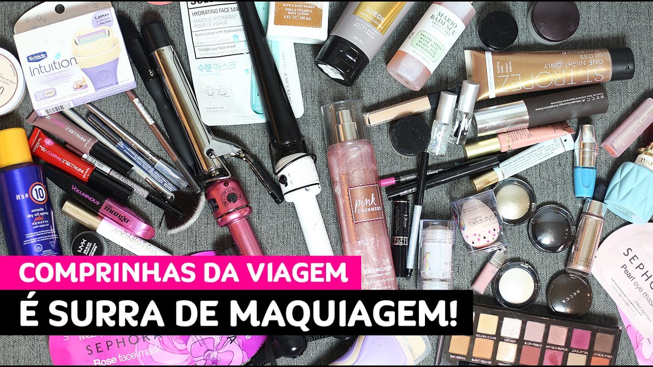 Comprinhas de beleza da road trip • Karol Pinheiro