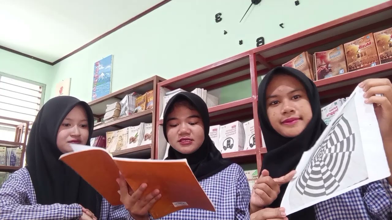 Presentasi aliran lukis optikal art - XI.G -SB -2026