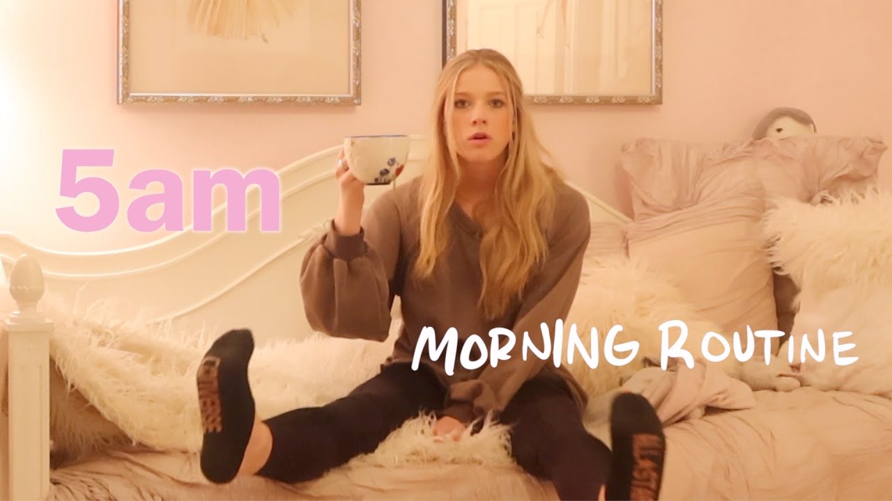a super epic 5am morning routine