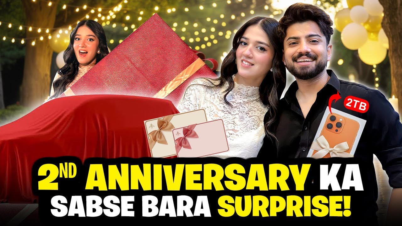 Wedding Anniversary Special | Biggest Surprise Ever | Zarnab Ka Shocking Reaction