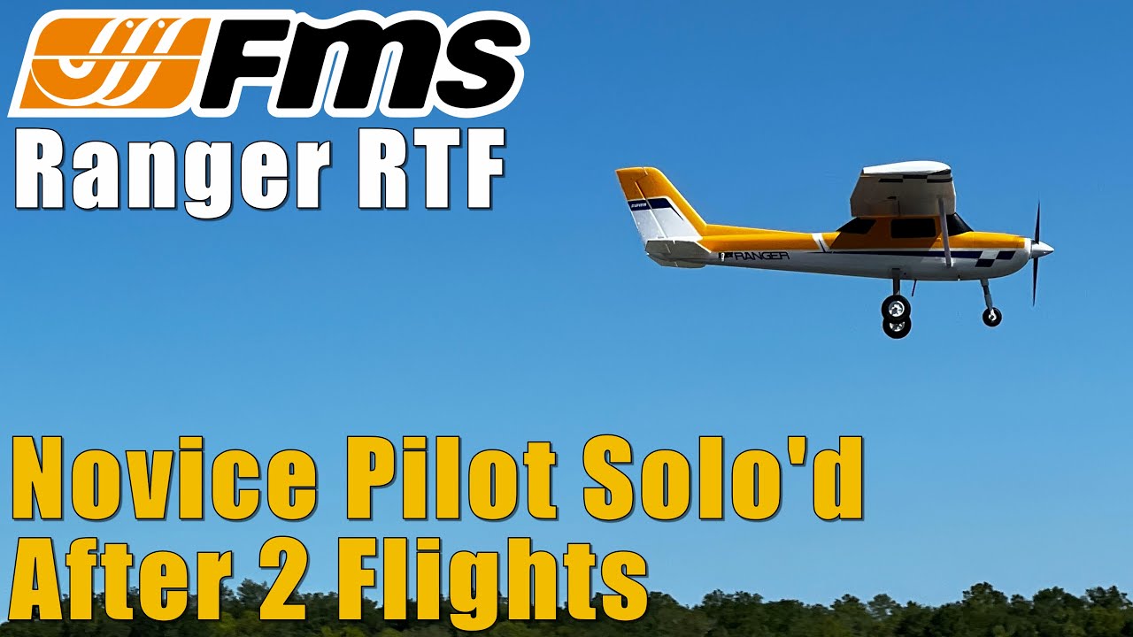 RC Newbies: Looking for your first RC Plane? Check out the FMS Ranger. Perfect for beginners.