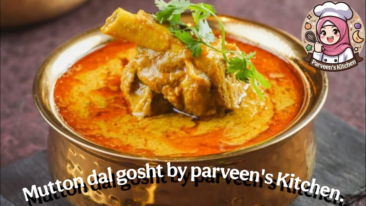 Mutton dal gosht by parveen's kitchen 😋 👌 