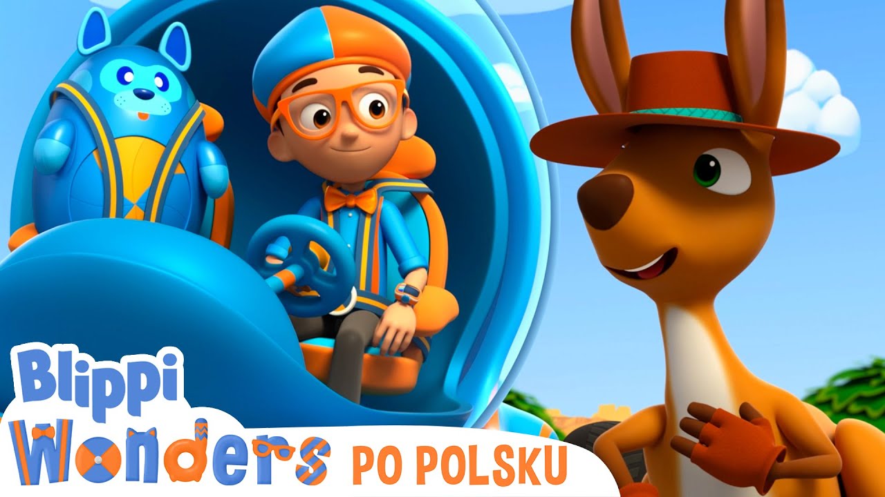 Kangur | Blippi chce wiedzieć | Nauka i zabawa dla dzieci
