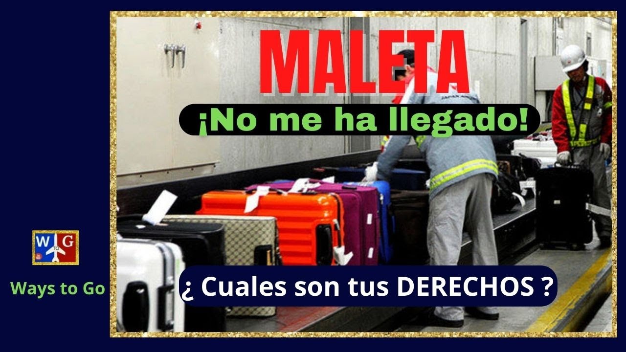 EXTRAVÍO o DAÑO en el EQUIPAJE, de AVIÓN. Conoce tus DERECHOS para poder RECLAMAR