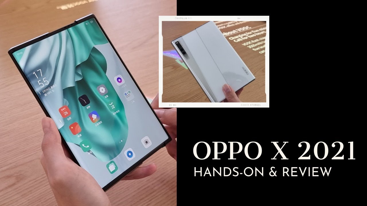 OPPO X 2021 Rollable Smartphone Hands On & Quick Review