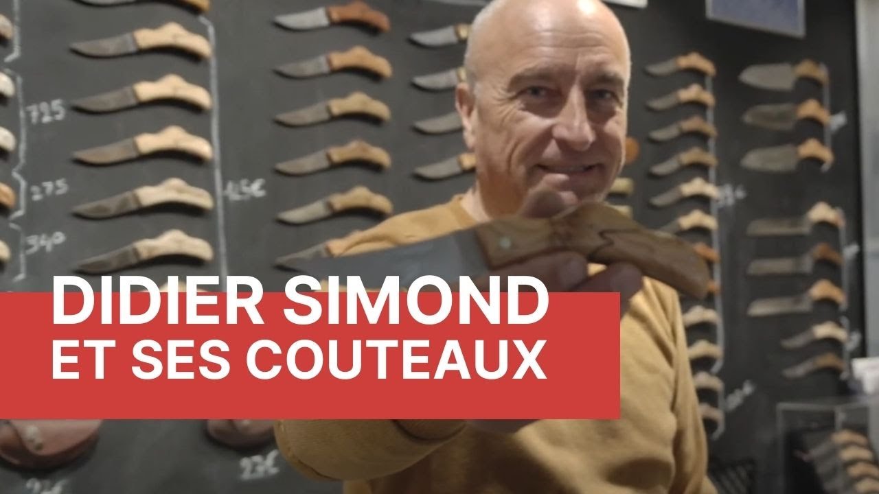 Didier Simond & ses couteaux Chamoniards