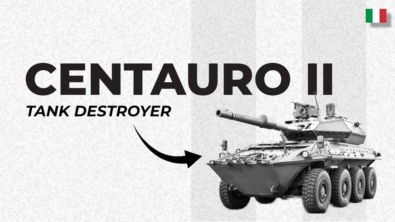 Centauro II: The New 120mm 'Tank Destroyer' From Italy