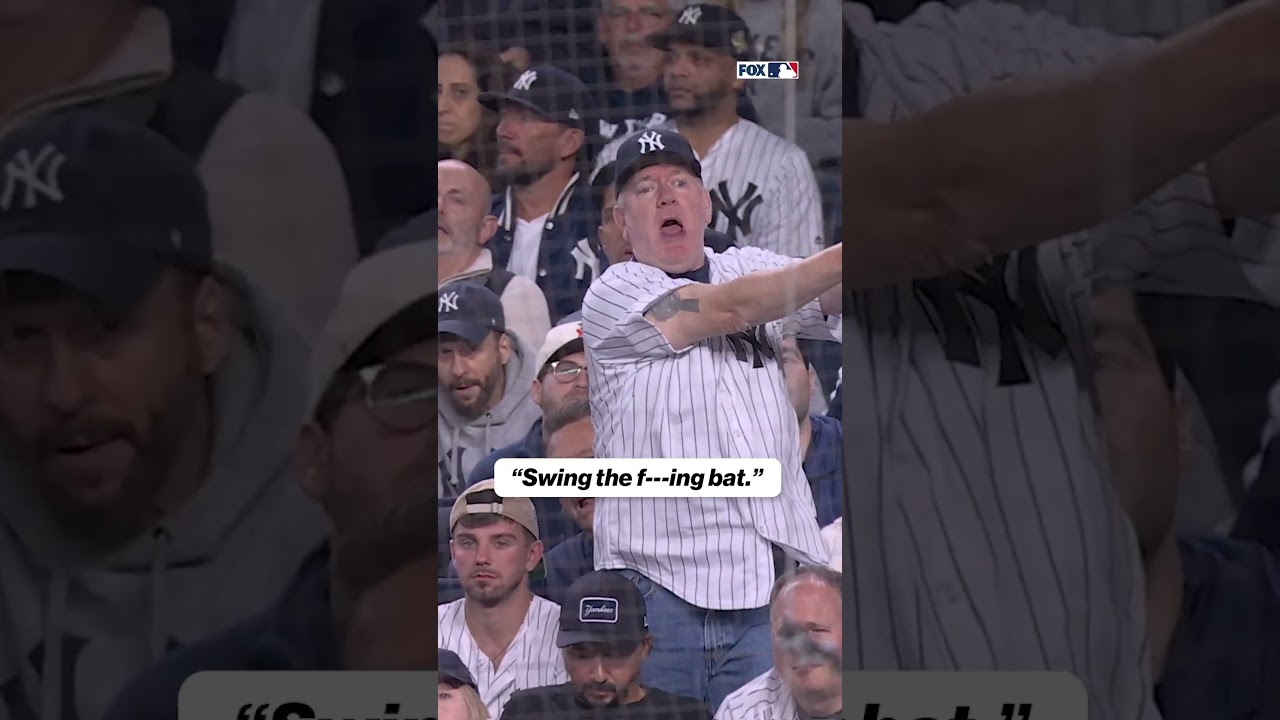 A fan yells 