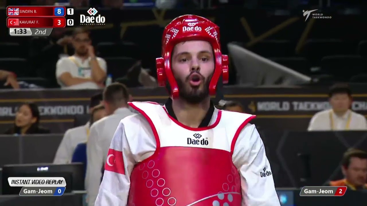 325 M-68kg QF SINDEN Bradly GBR 🔵 vs 🔴 KAVURAT Ferhat can TUR I Guadalajara 2022 WT Championships