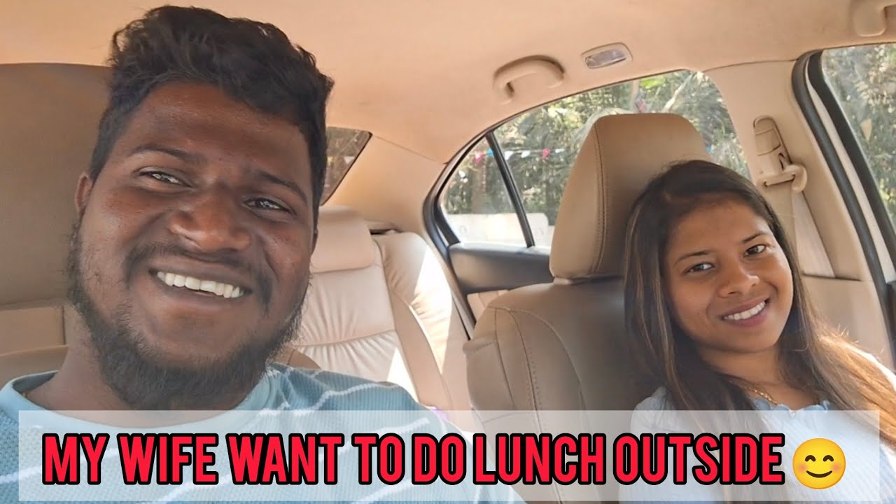My wife want to do lunch outside 😊 / new konkani vlog #goavlog #konkanivlog #movin #konkani #travel 