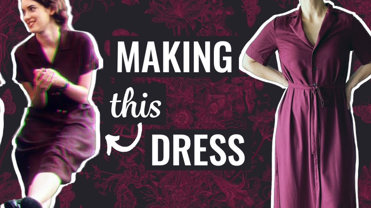 I Made This 90’s Style Shirt Dress | Reeta Dress by Named Clothing