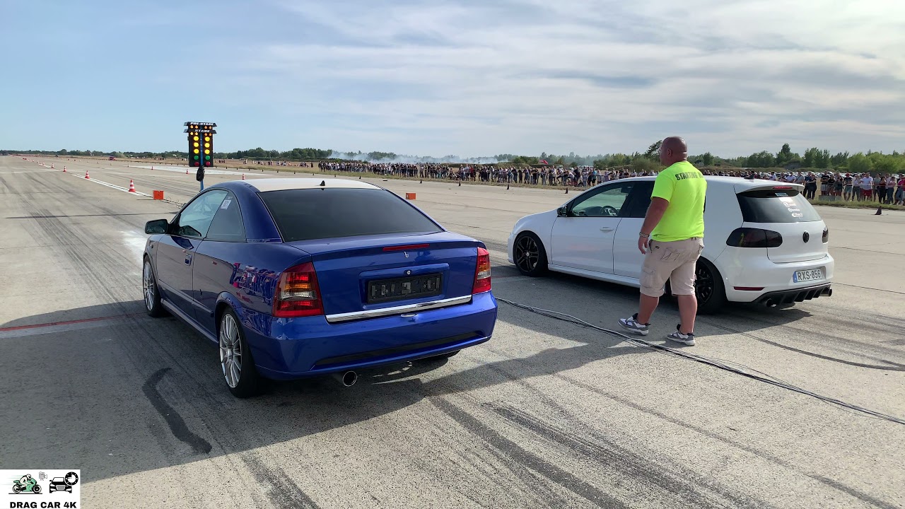 Opel Astra Bertone 2.0 Turbo vs Volkswagen Golf GTI 2.0 Turbo 🚦🚗  - 4K