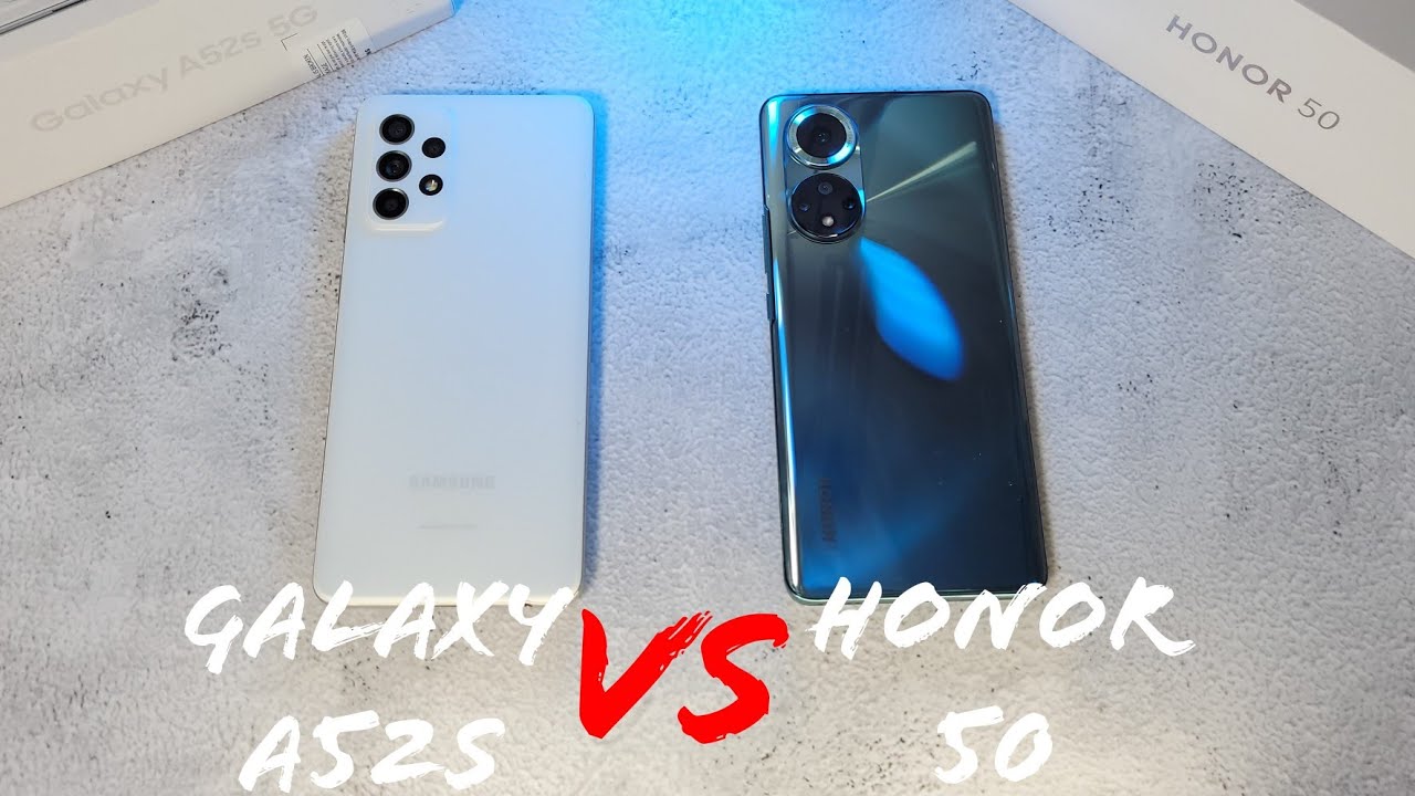 Samsung Galaxy A52s vs Honor 50 Speed, RAM, Temperature, Geekbench, 3DMark Test!