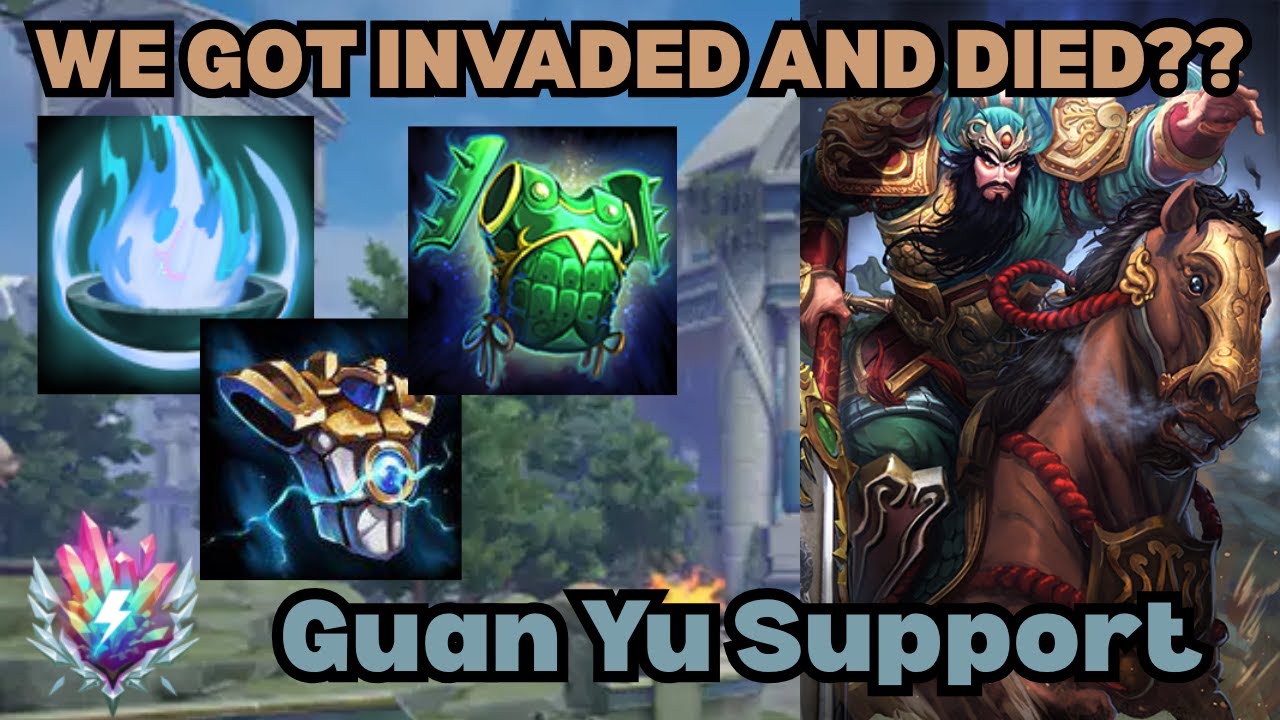 WE GOT INVADED AND DIED?? - Guan Yu Support Smite 2 Gameplay