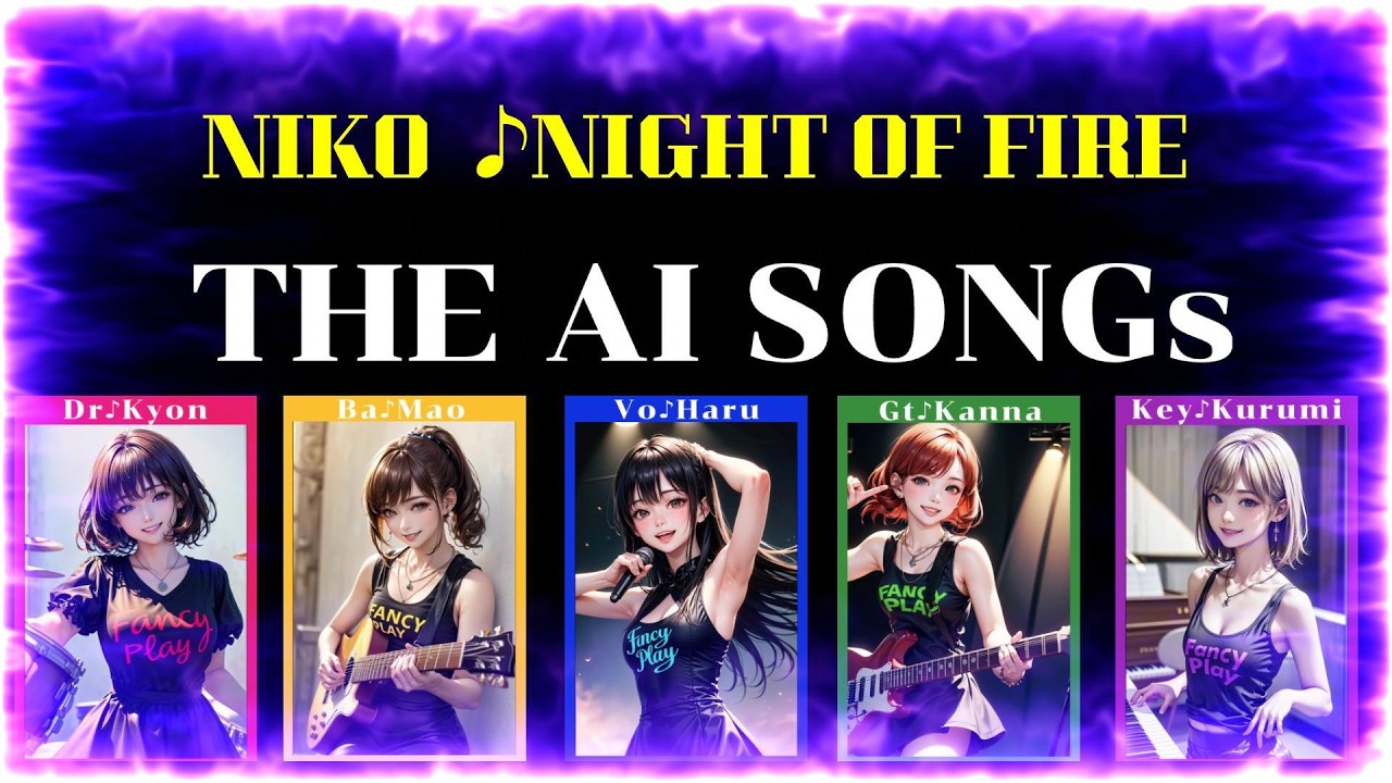 NIGHT OF FIRE(THE AI SONGs ver)/NIKO