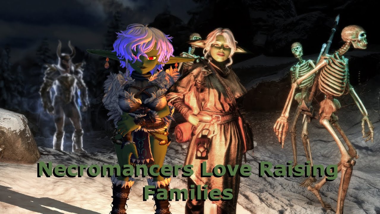A Goblin Presents: A Goblins attempts at one upping her former Necromancer boss in Nolvus Skyrim 3