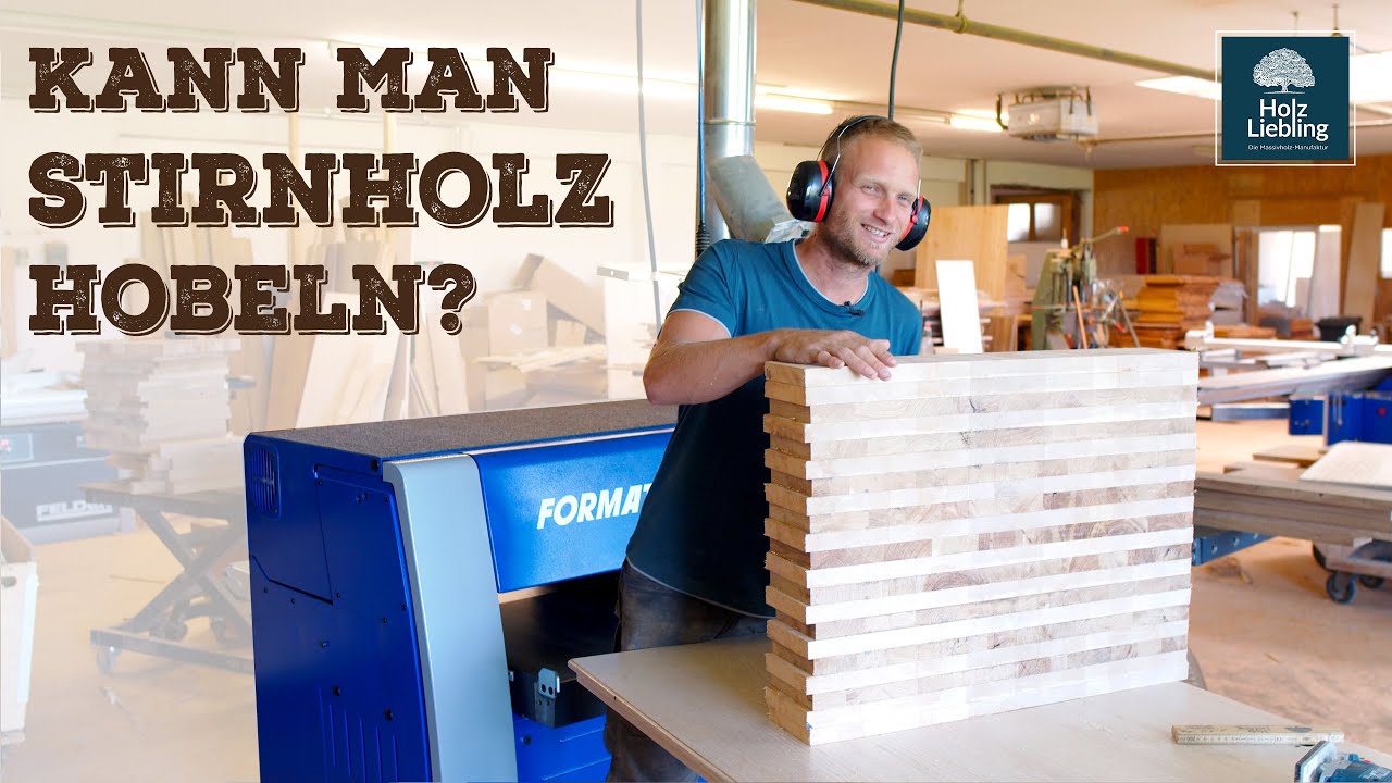Kann man Stirnholz hobeln? | Holz-Liebling Holzwissen