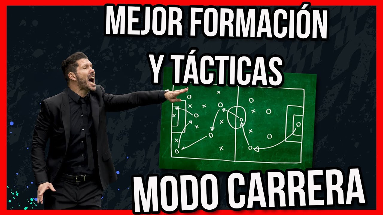 ⚽️ MEJOR FORMACIÓN y TÁCTICAS para  MODO CARRERA 👔 Fifa 20