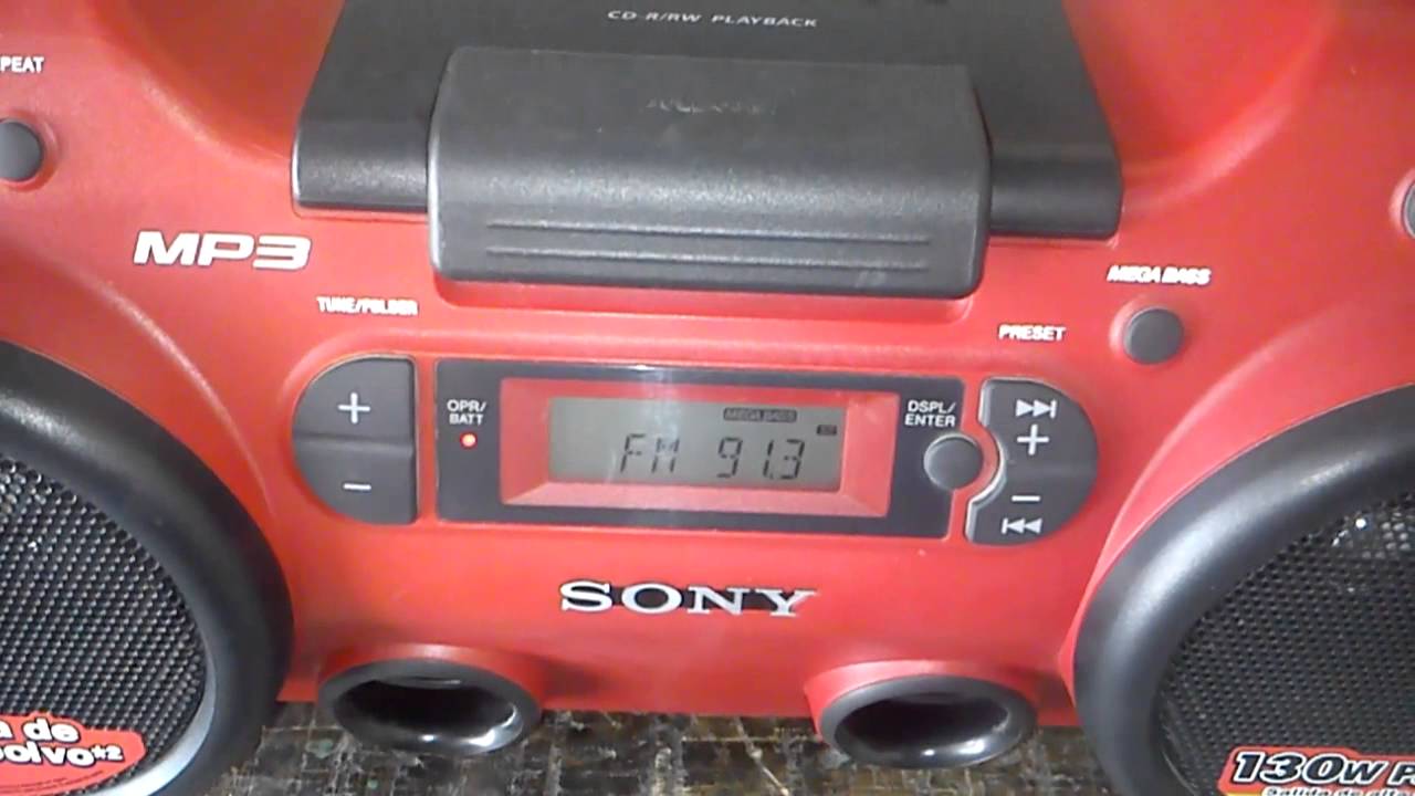 Radio grabadora Sony zs-h20cp