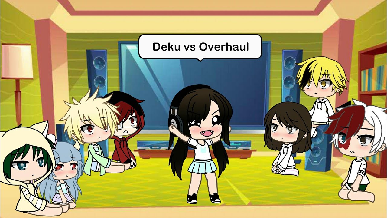 Bnha reagindo a 