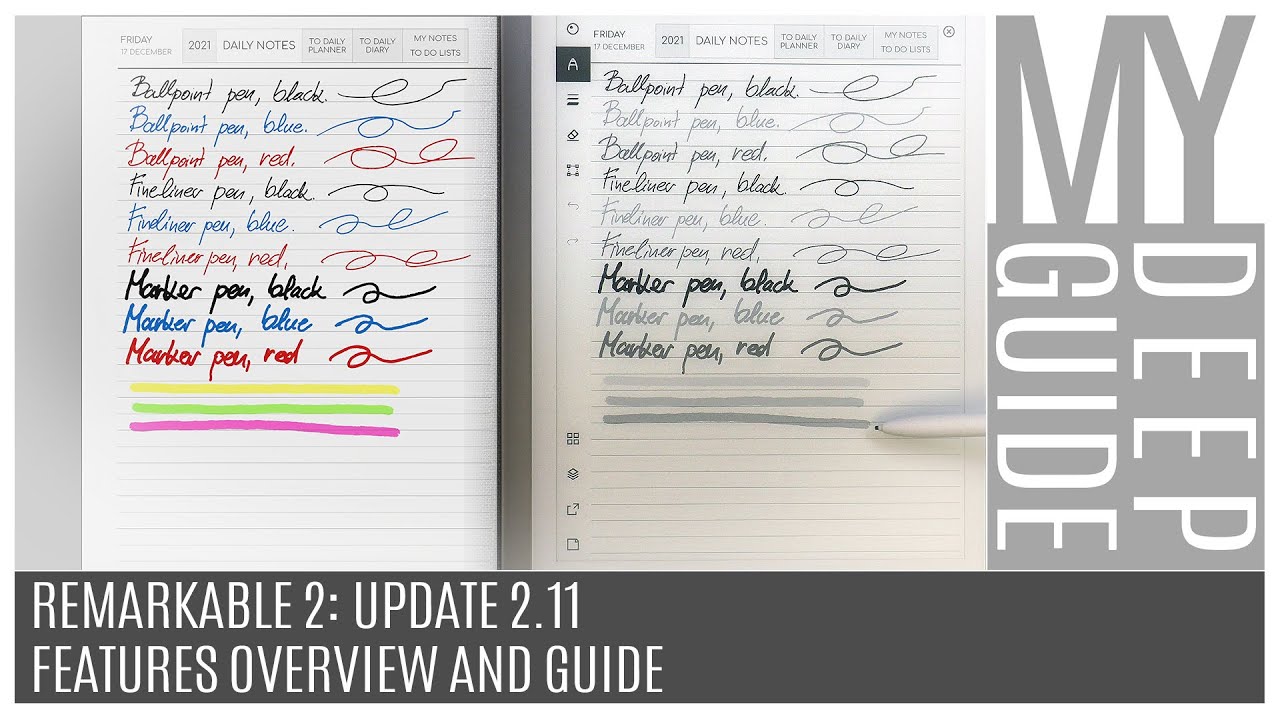 Remarkable 2: Update 2.11 Overview And Guide