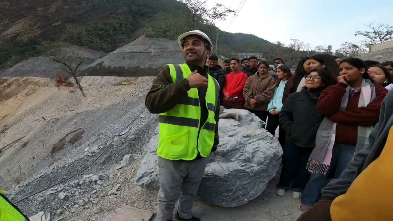 Tanahu Dydropower 140MW | Construction Management Field visit | Sagarmatha Engineering College
