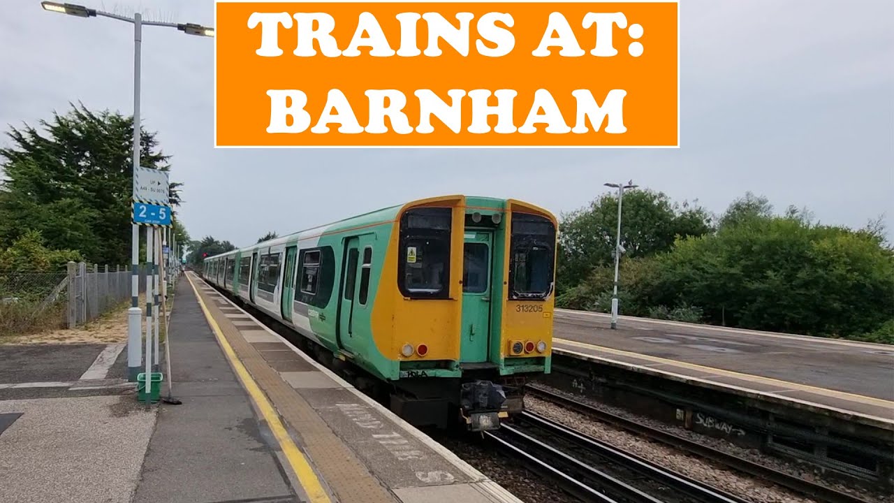Trains at Barnham (16/08/22)