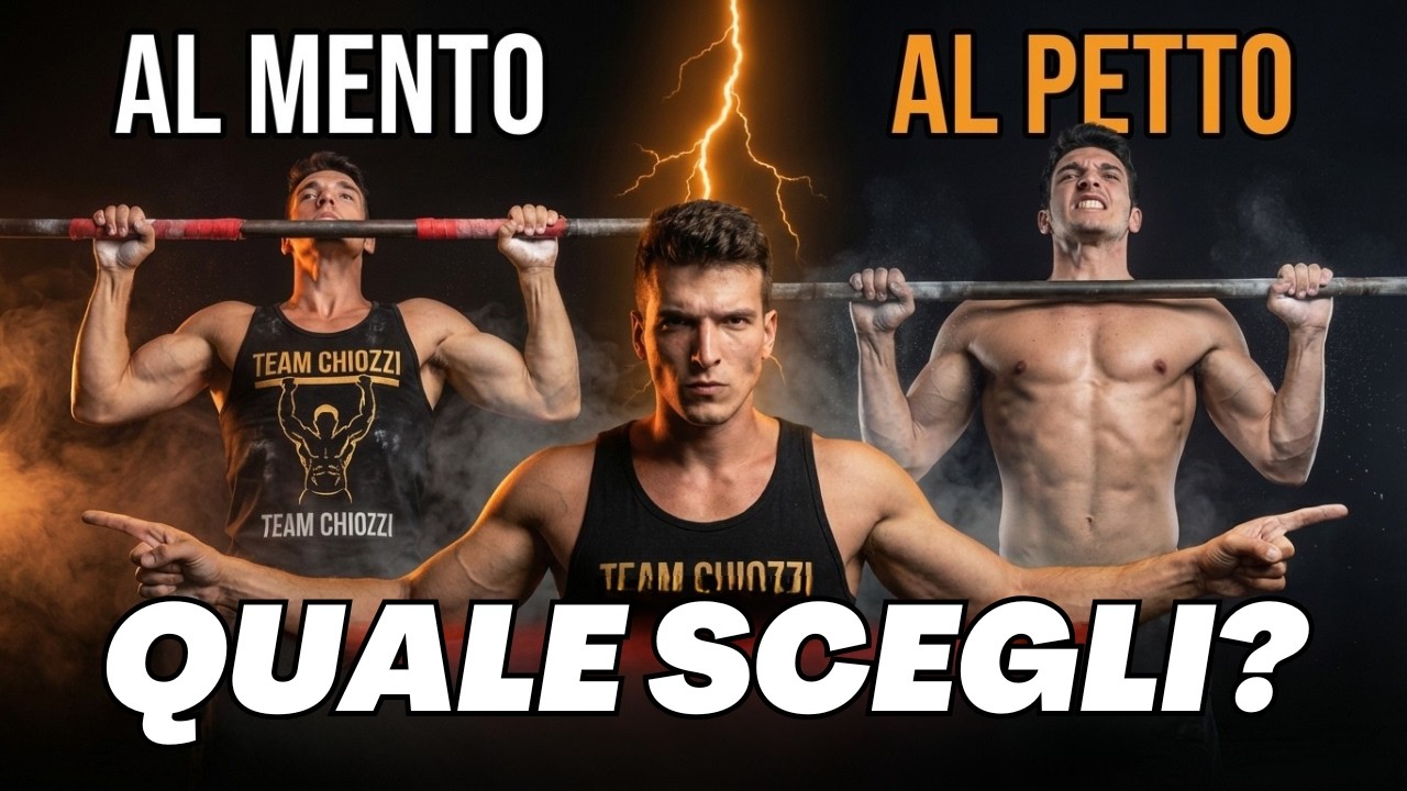 Trazioni al Petto o al Mento? Il 90% Sbaglia la Risposta
