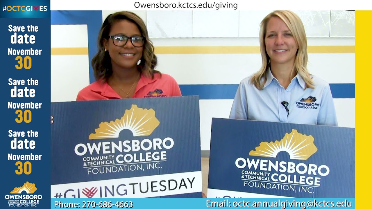Save the Date: OCTC Foundation Giving Tuesday 11.30.2021