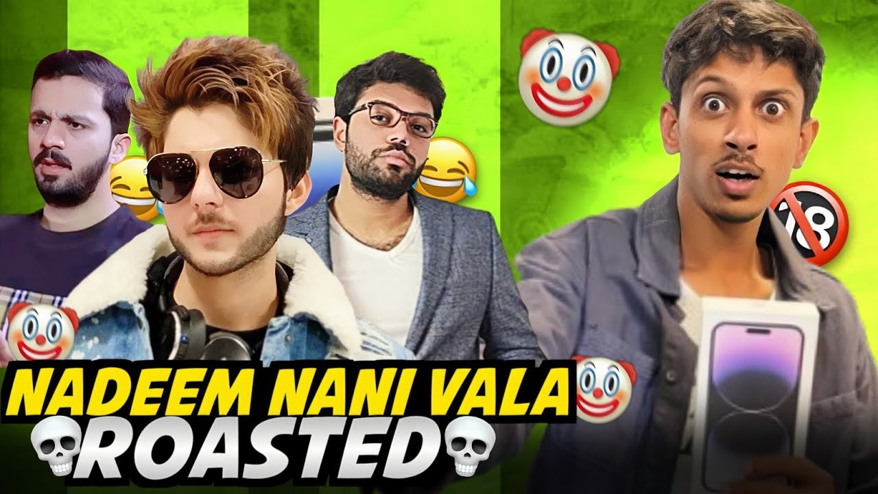 The Son Of Rajab & Ducky 😂 NADEEM NANI VALA ROASTED