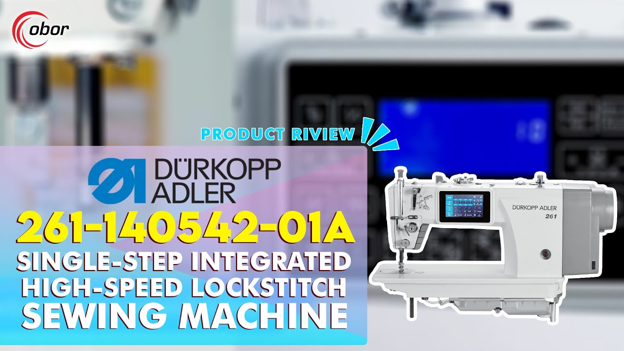 DURKOPP ADLER 261-140542-01A SINGLE-STEP INTEGRATED HIGH-SPEED LOCKSTITCH SEWING MACHINE