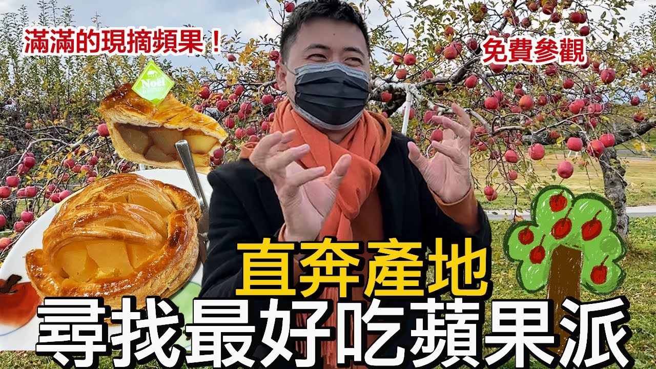 原來蘋果不是長這樣！ 免費遊玩種植2300顆蘋果樹的公園 | 蘋果派地圖，開車逛十和田、奧入瀨溪流 | 日本最大的蘋果產地 | 小夥伴旅遊去 日本ep.11 #弘前