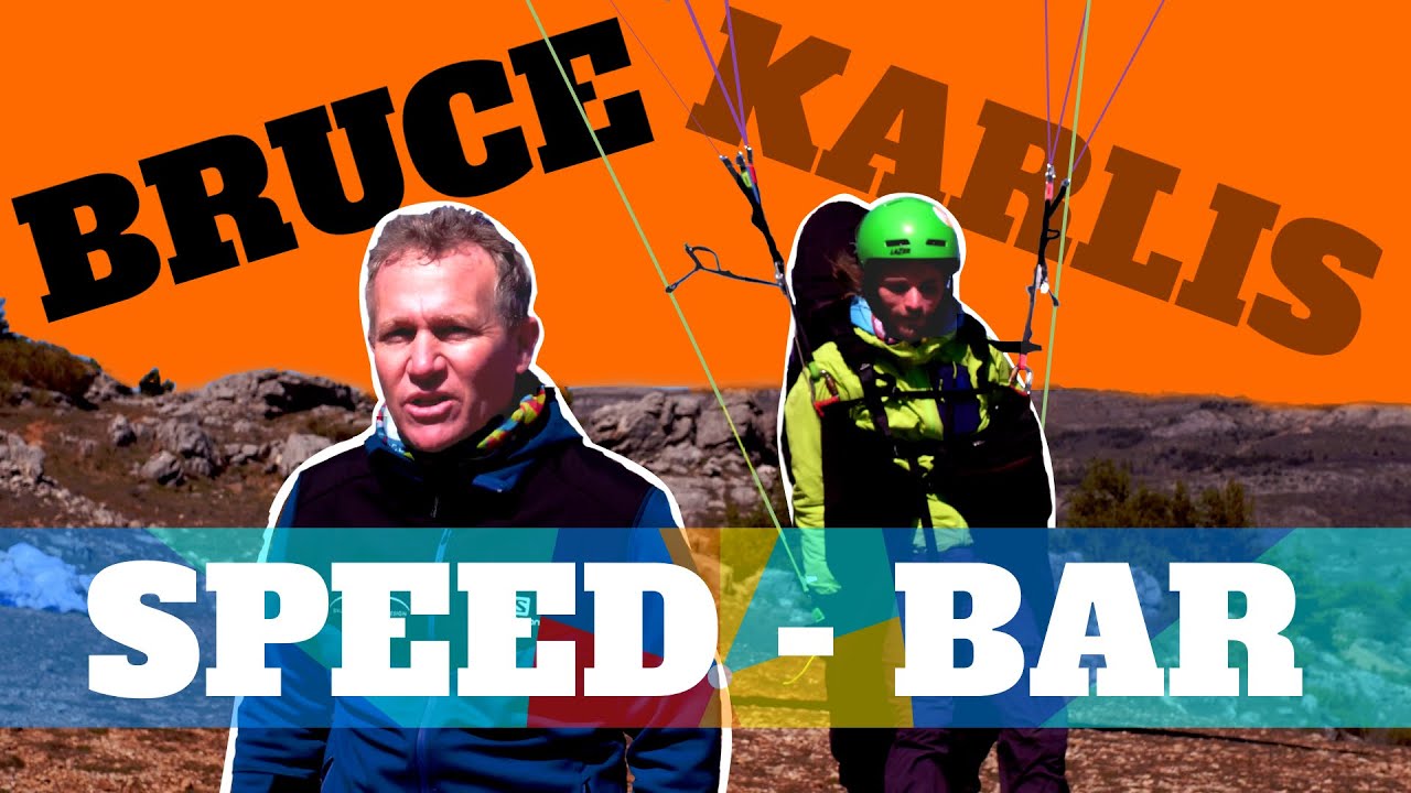 Speed bar with Bruce Goldsmith #paragliding