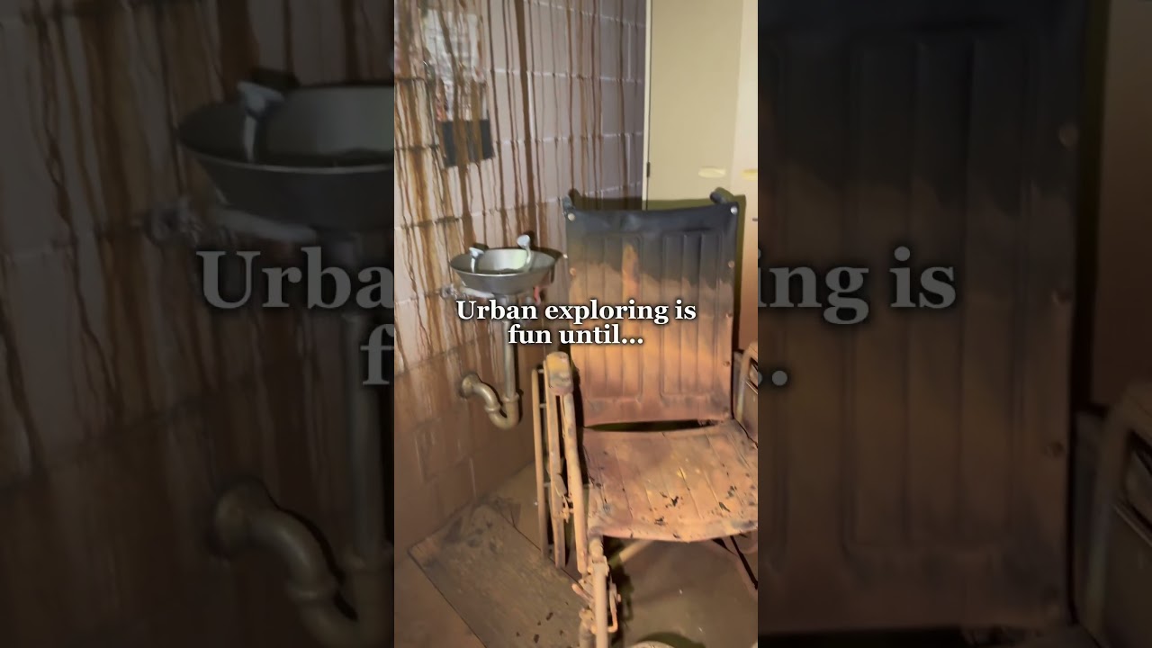 This is why you need to be careful while urban exploring&hellip;