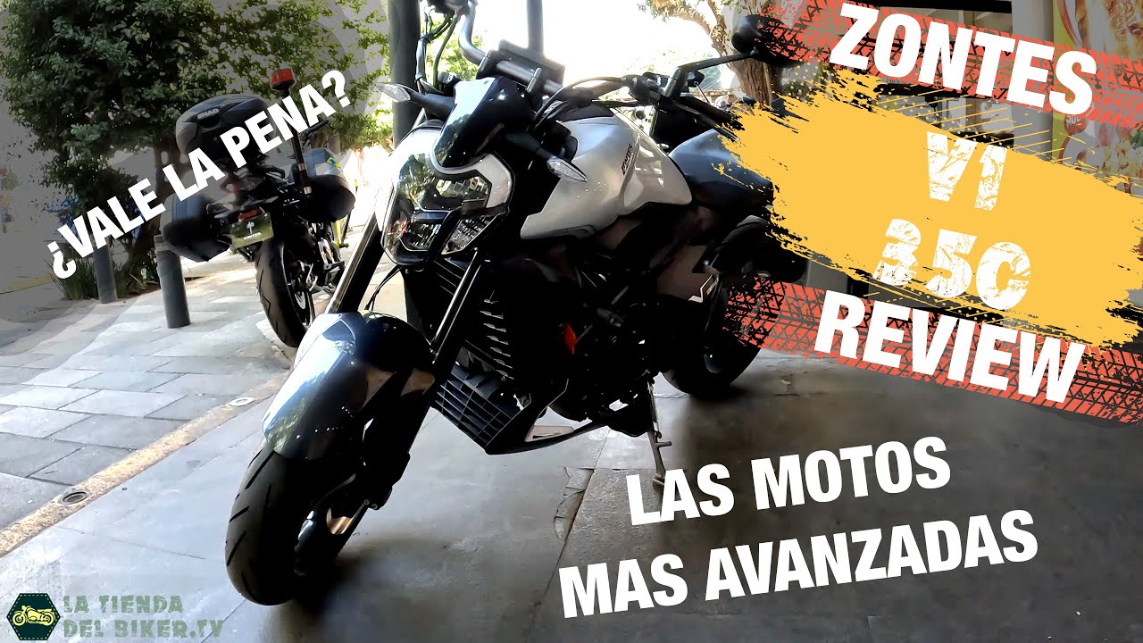 V1 Zontes Review completo / ¿la moto mas avanzada? / nuevas motos chinas / estas motos no usan llave