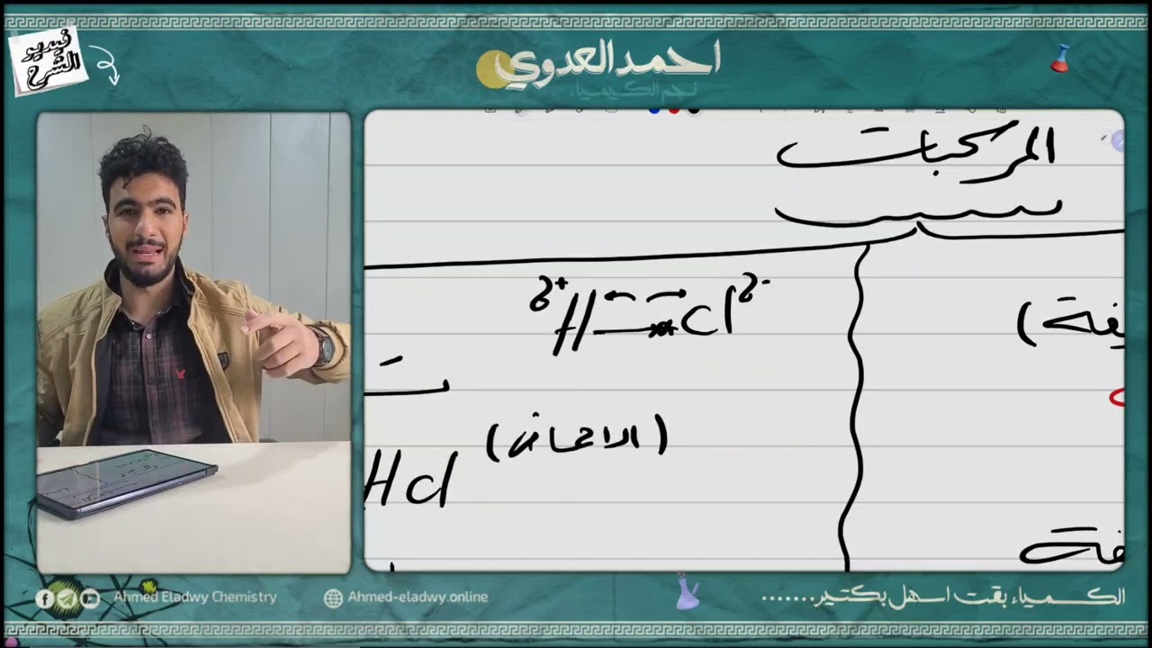 الاتزان الايونى الحصه الأولى 