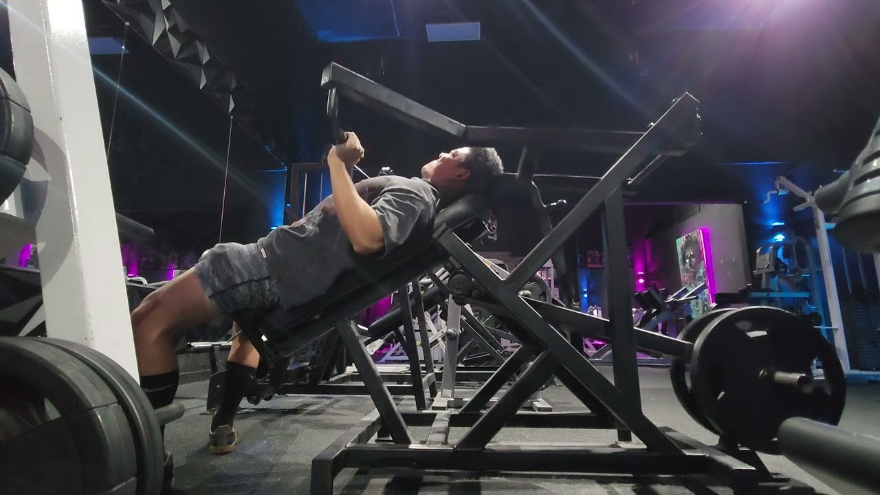 Flex Fitness Leverage Incline Press NONCONVERGING