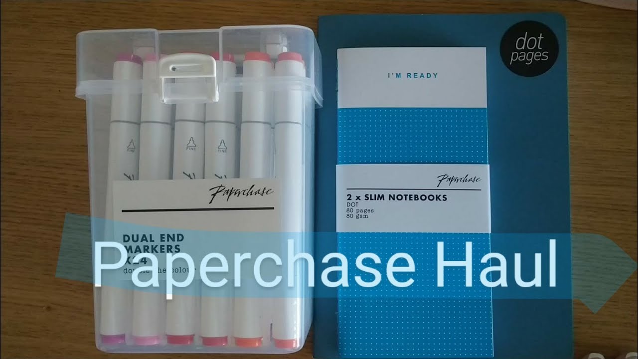 What did Paperchase bring me?! // Haul // Pens Pens Pens #notsponsered #paperchase #haul