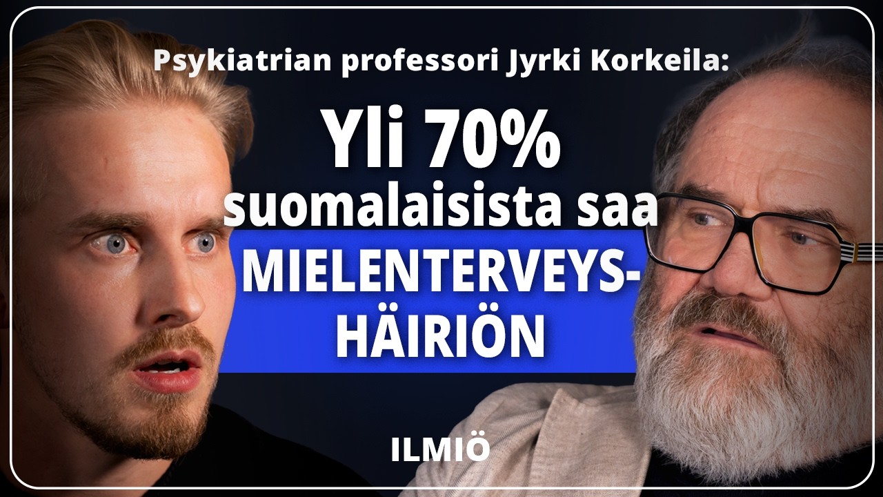 YLLÄTTÄVÄ totuus mielenterveyskriisistä - Psykiatri Jyrki Korkeila