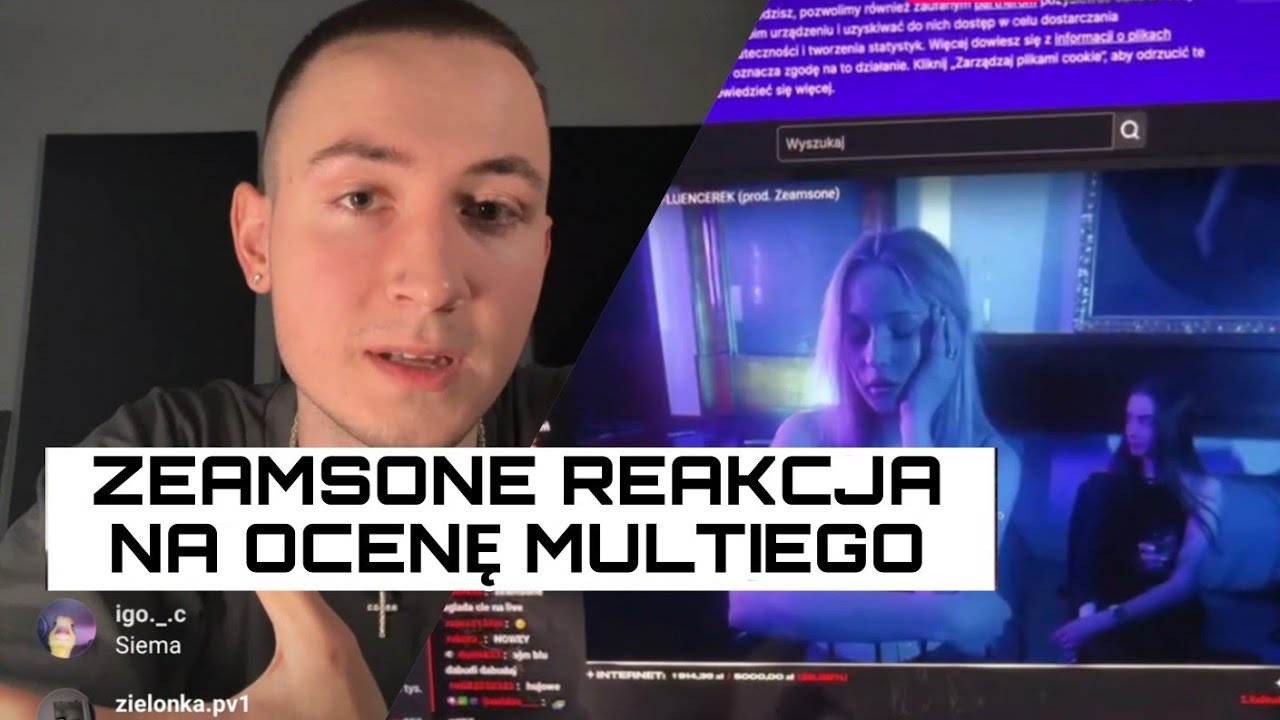 ZEAMSONE OGLĄDA REAKCJE MULTIEGO NA: 