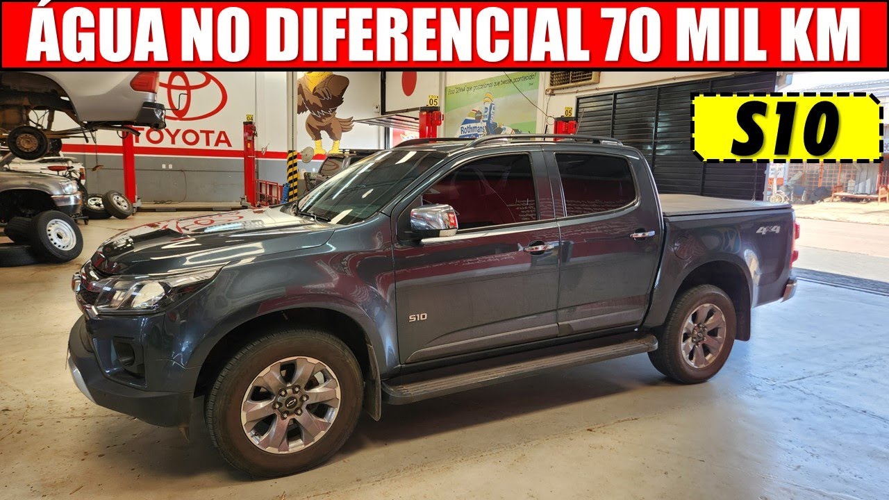 EP. 1156 // Chevrolet S10 70 MIL KM é boa? TROCA Óleo Câmbio AUTOMÁTICO, Diferencial e Tração 4x4
