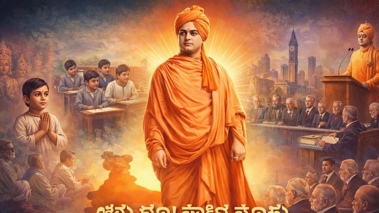 ವೀರ ಸನ್ಯಾಸಿ ಸ್ವಾಮಿ ವಿವೇಕಾನಂದರ! Swami Vivekananda full life story 