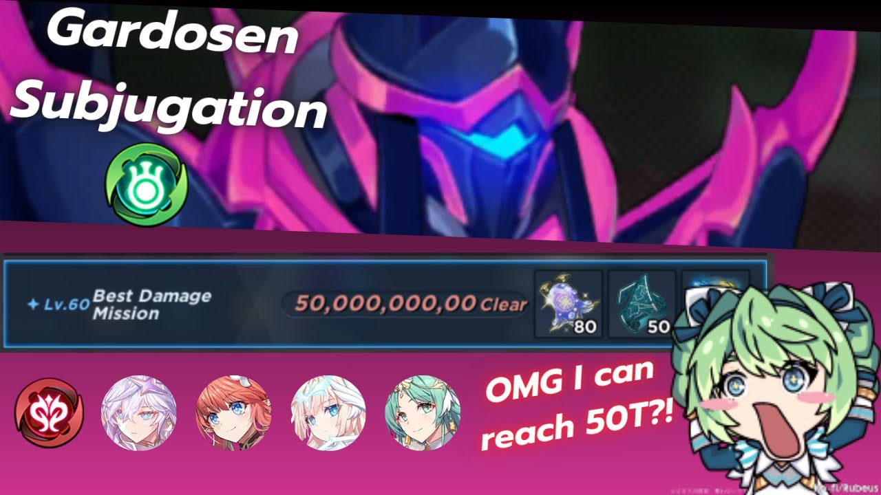 [GrandChase] Gardosen Subjugation with Edel D10 50T achieved WOW