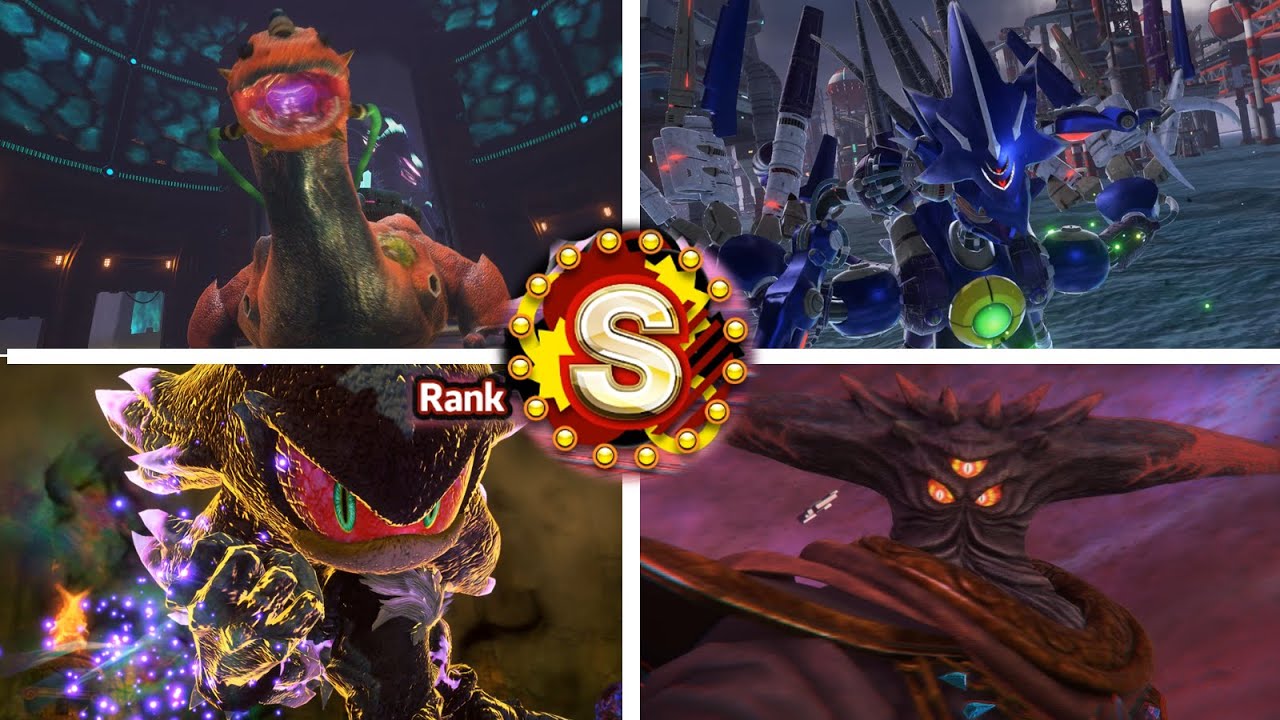 Shadow Generations - ALL Bosses + Hard Mode (S Rank)