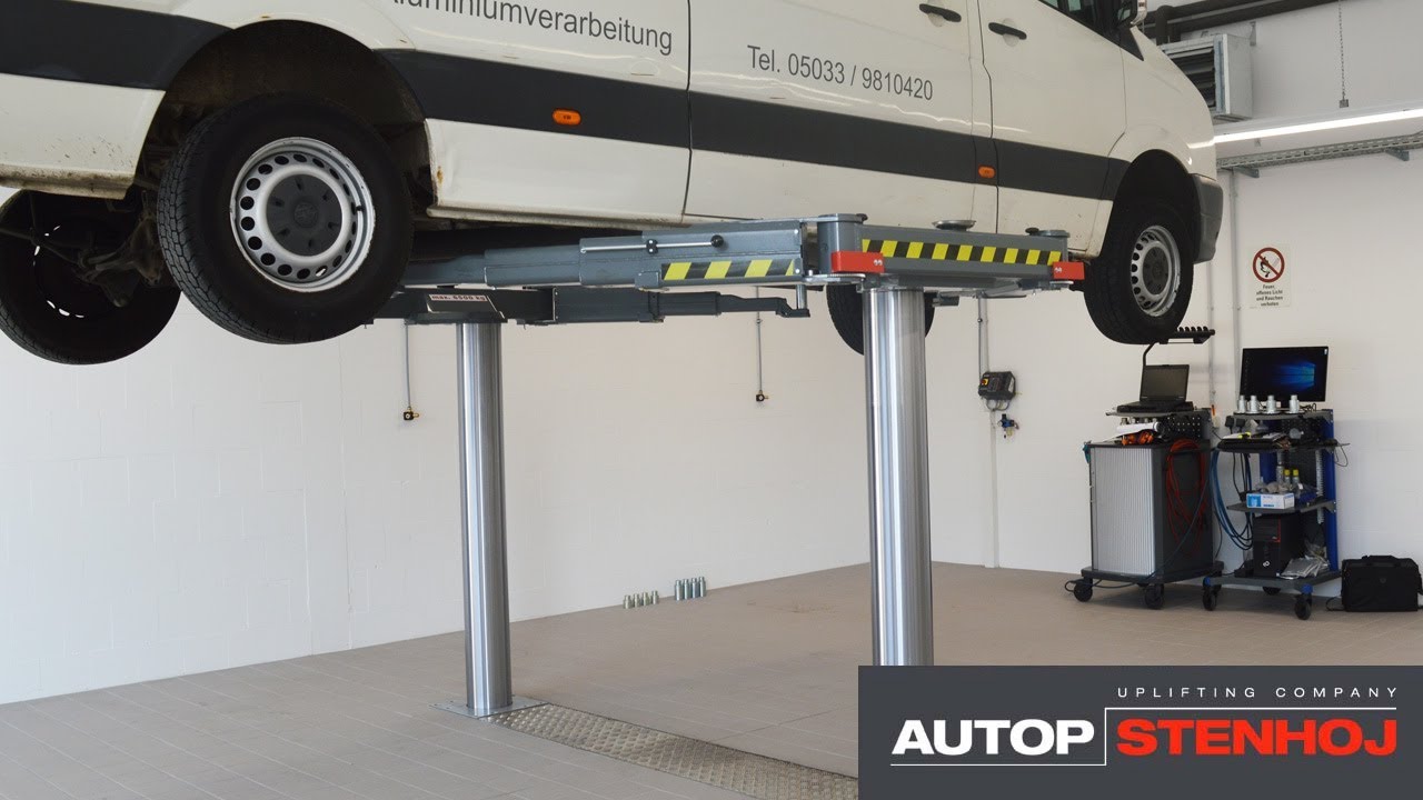 AUTOPSTENHOJ Biglift 2.65 Saaa 265 - The perfect lift for vans!