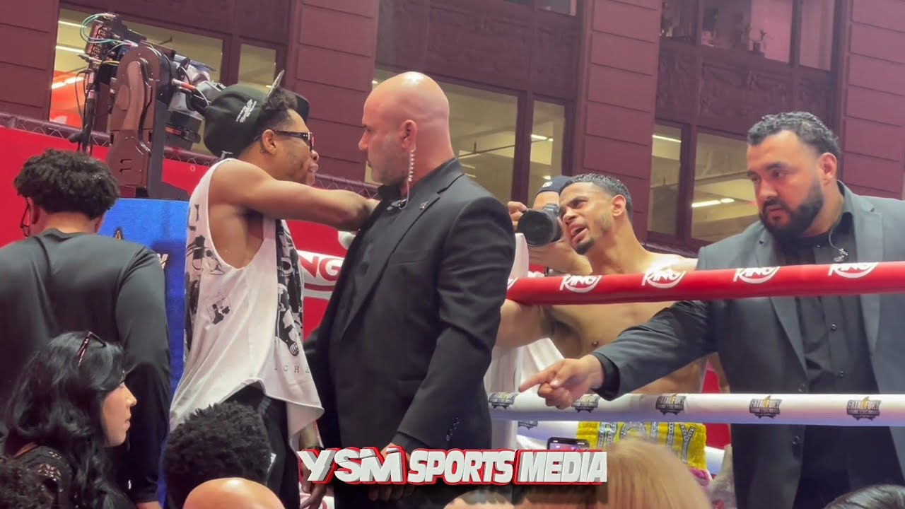 Devin Haney PULLS UP and Congratulates Rolly Romero after UPSETTING Ryan Garcia